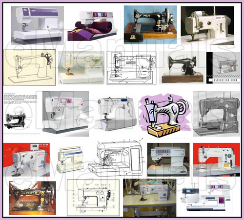 Product picture Pfaff 1025, 1027, 1029, 1035, 1037, 1047 Service Manual