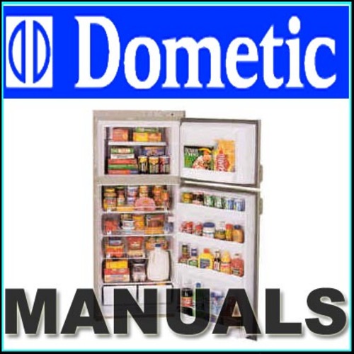 Product picture DOMETIC Refrigerator RV Service & Parts Manual Collection of -350- MANUALS - DOWNLOAD
